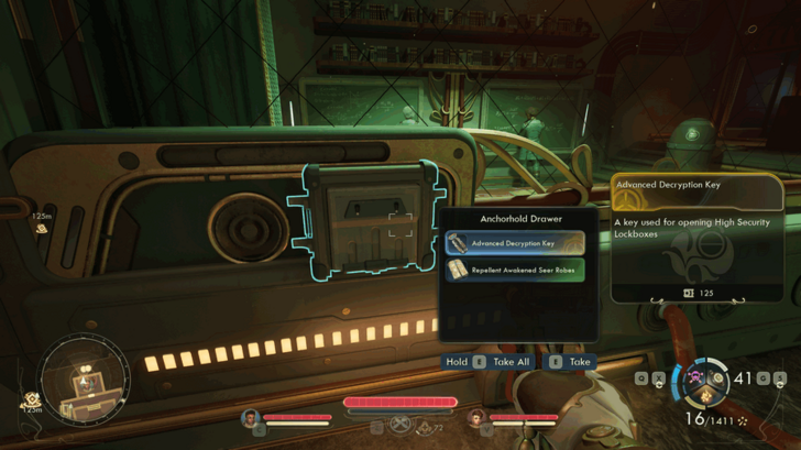 Advanced Decryption Key Location