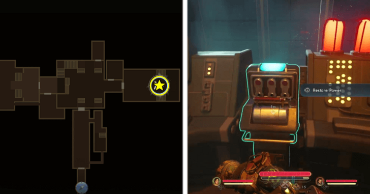 Reactor Room Power Switch