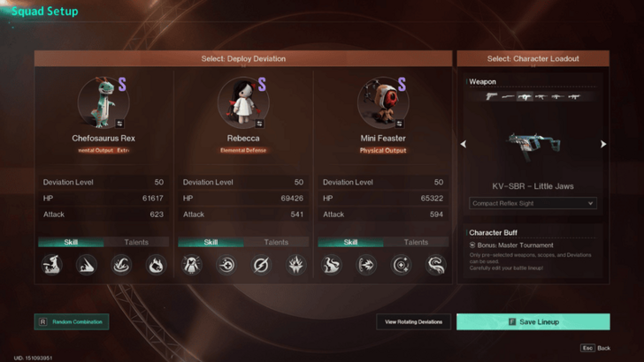 Once Human - Choose Your Deviations