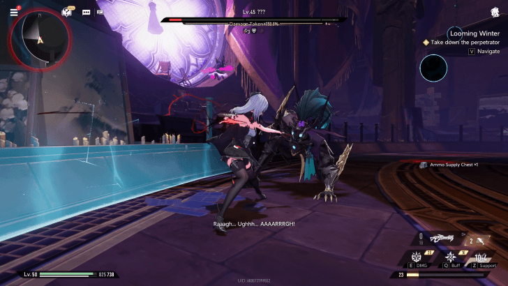 Duet Night Abyss Looming Winter Subject 47 Boss Fight