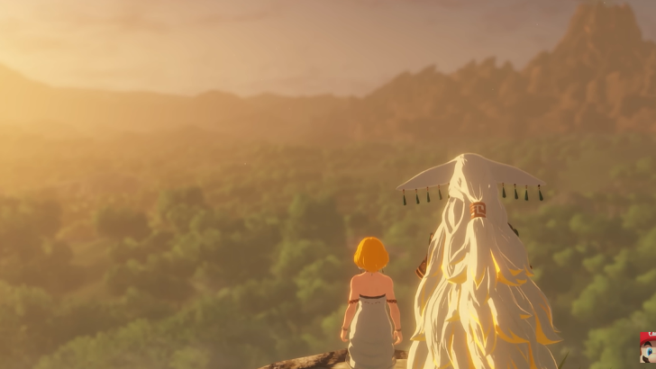 Princess Zelda and King Rauru