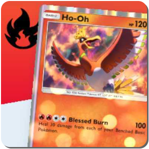 Ho-Oh and Blaziken Deck Icon