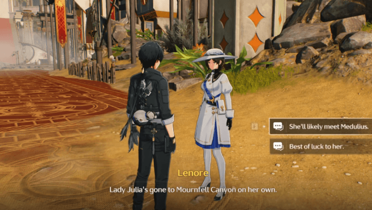 Wuthering Waves Those Who Remain in the Night Part I Talk to Lenore