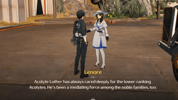 Wuthering Waves Those Who Remain in the Night Part II Talk to Lenore