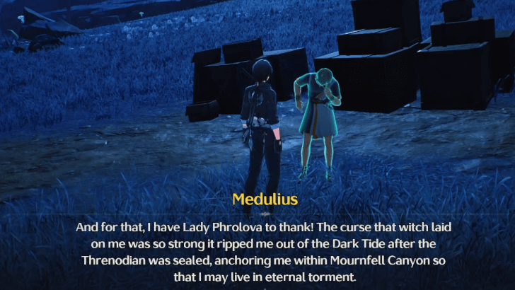 Wuthering Waves Morning Star II Talk to Medulius