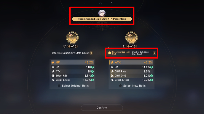 HSR Relic Recon - Trigger Guarantee Boxes