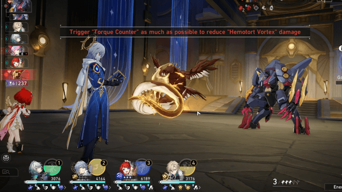 Star Rail - Anomaly Arbitration Knight 2 - Focus on Winged Serpent First