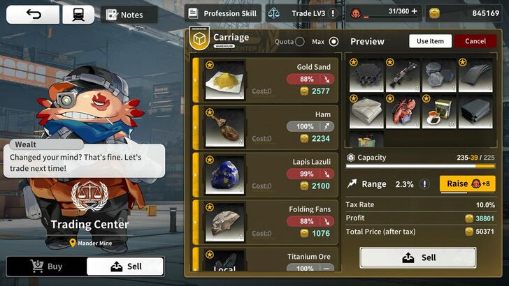 Resonance Solstice Trading Center Example