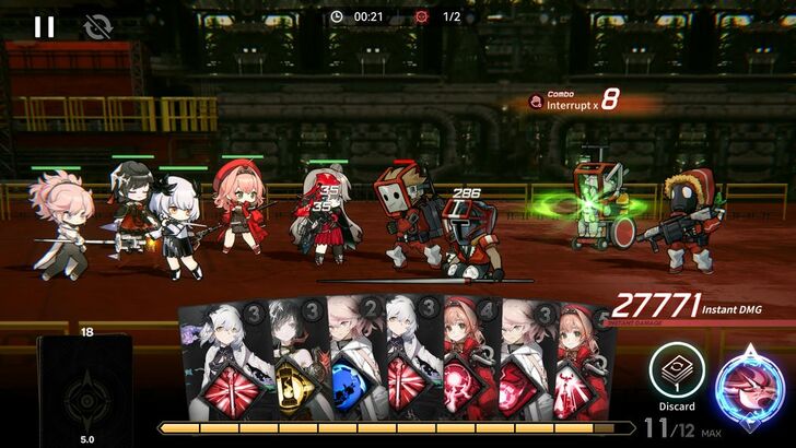 Resonance Solstice Deckbuilding Combat Example