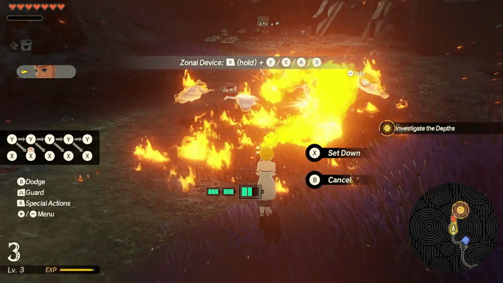 using the Flame Emitter on Little Froxes