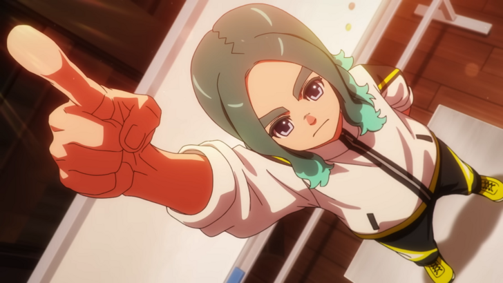 Inazuma Eleven Victory Road Destin Billows Pointing Up