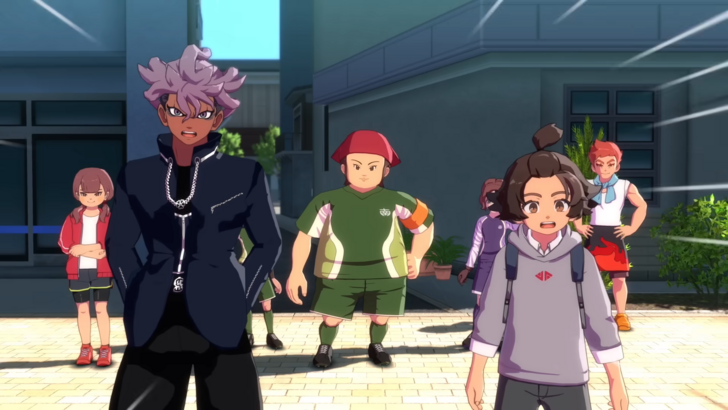 Inazuma Eleven Victory Road Briar and Cedric Shocked