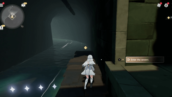 Duet Night Abyss enter the sewers