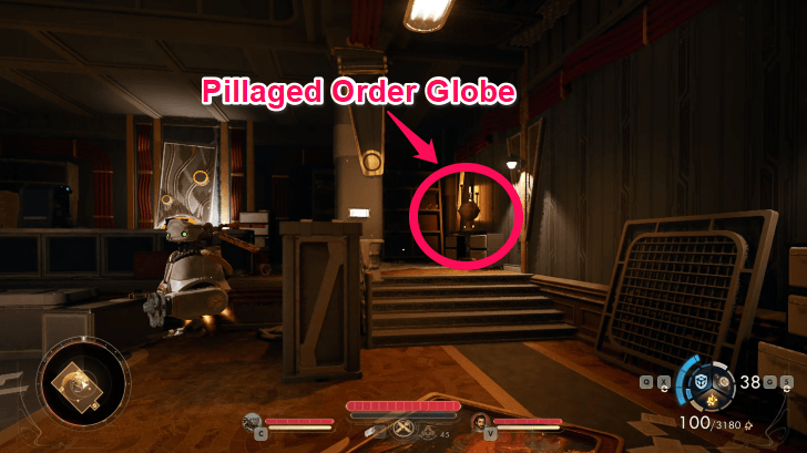 Pillaged Order Globe Location