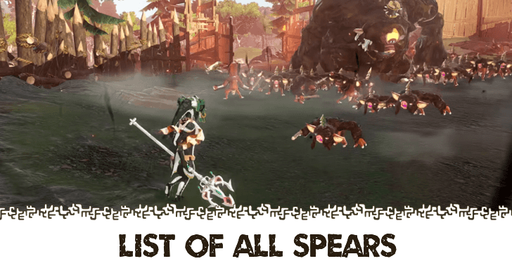 Hyrule Warriors Age of Imprisonment List of All Spears