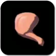 Raw Bird Thigh Image