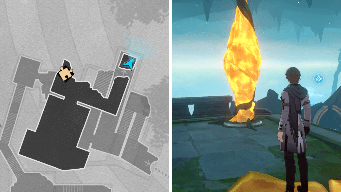 HSR Memortis Shore Ruins of Time Feather Shaped Amber 2