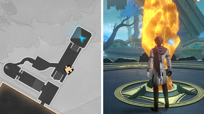 HSR Memortis Shore Ruins of Time Feather Shaped Amber 3