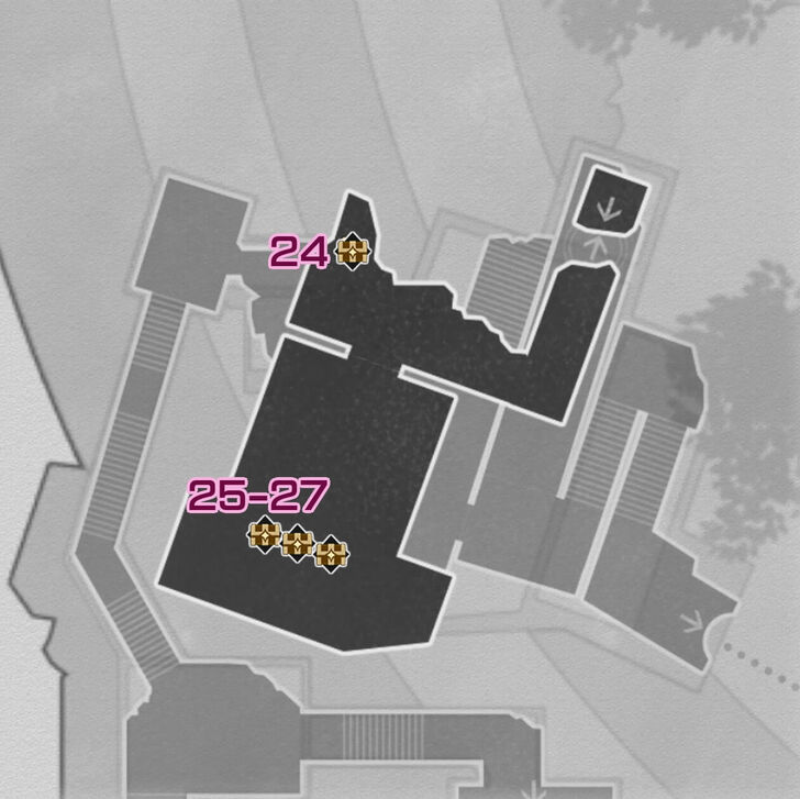 HSR - Memortis Shore Ruins of Time B1 Chests