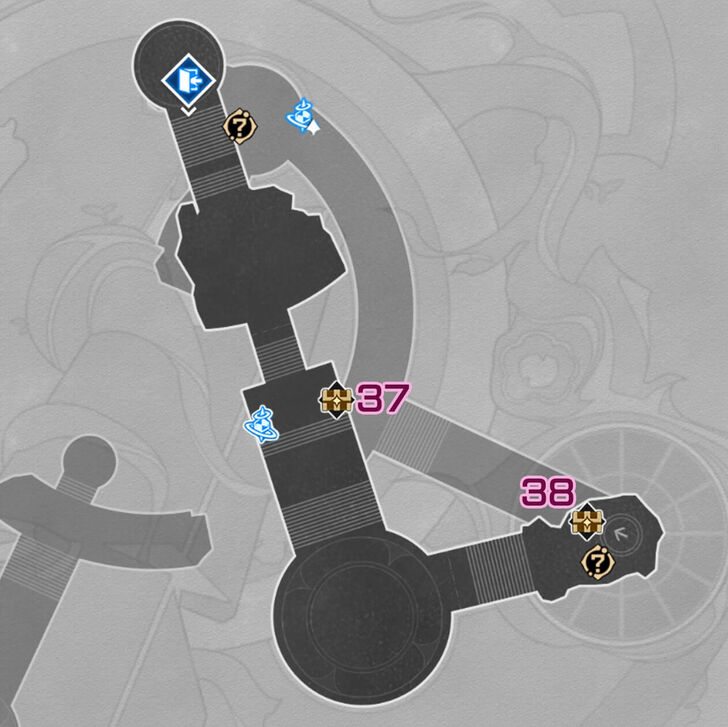 HSR - Memortis Shore Ruins of Time B4 Chests