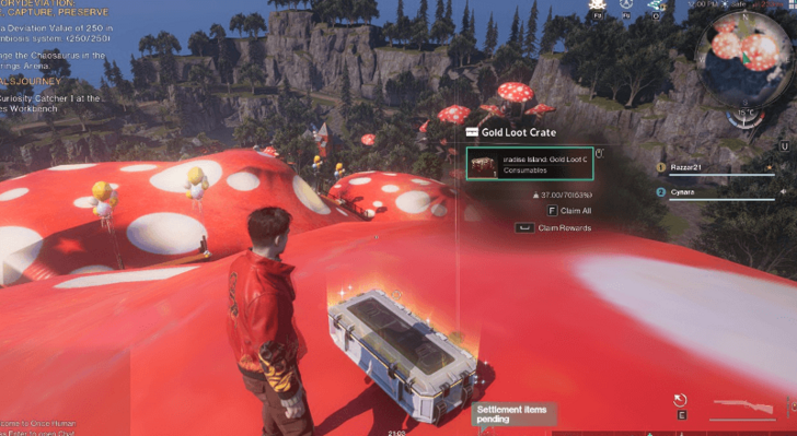 Once Human - Paradise Island Gold Loot Crate