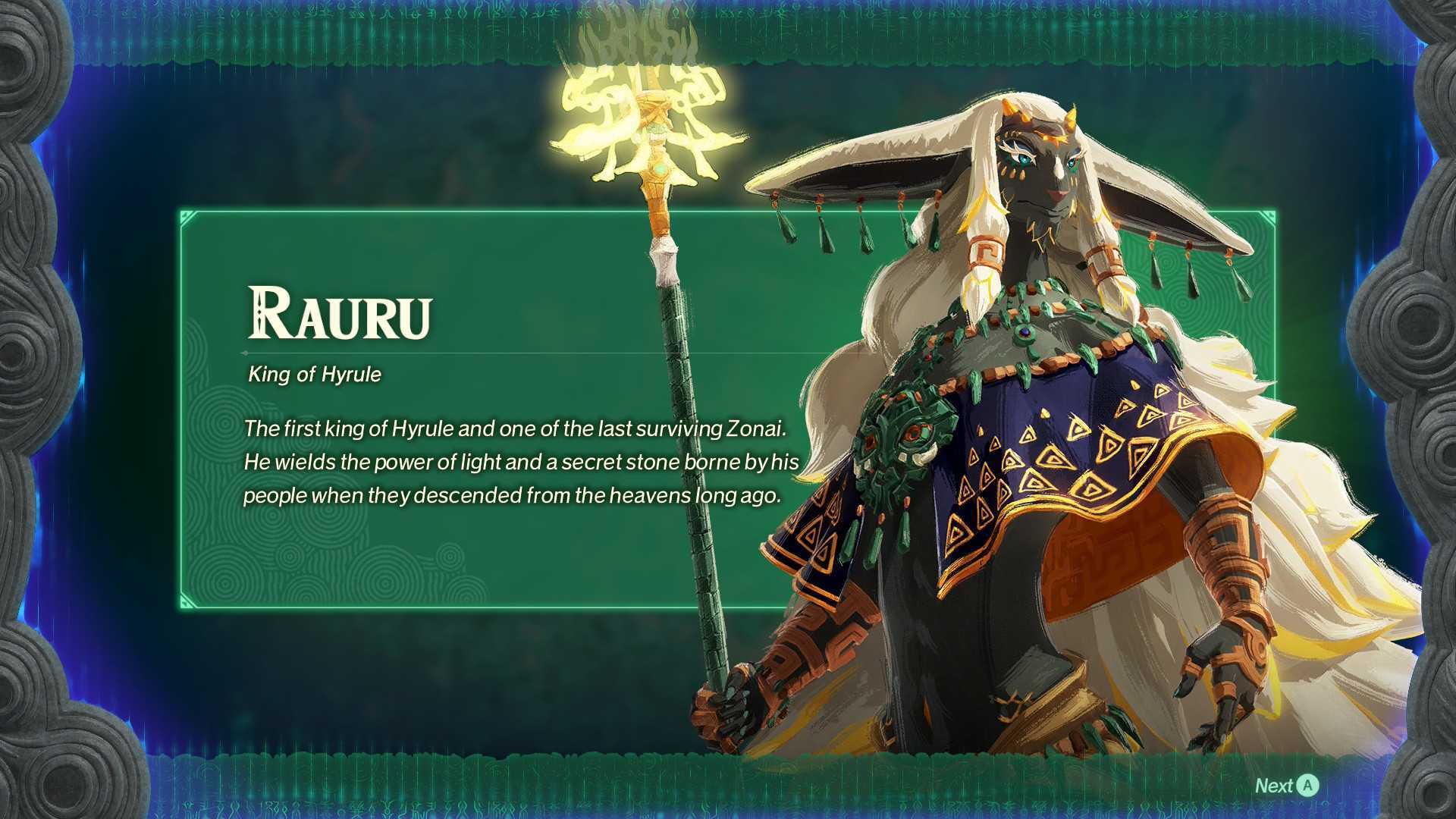 Rauru - First King of Hyrule