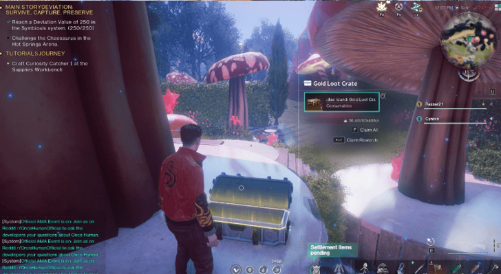 Once Human - Paradise Island Gold Loot Crate