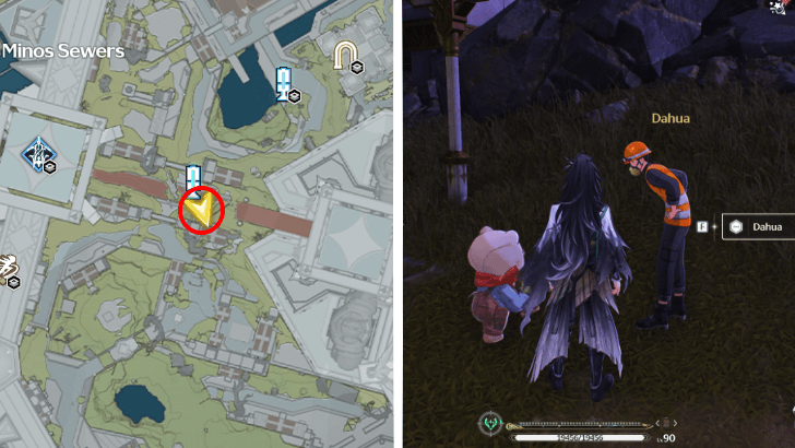 Wuthering Waves Dahua Location