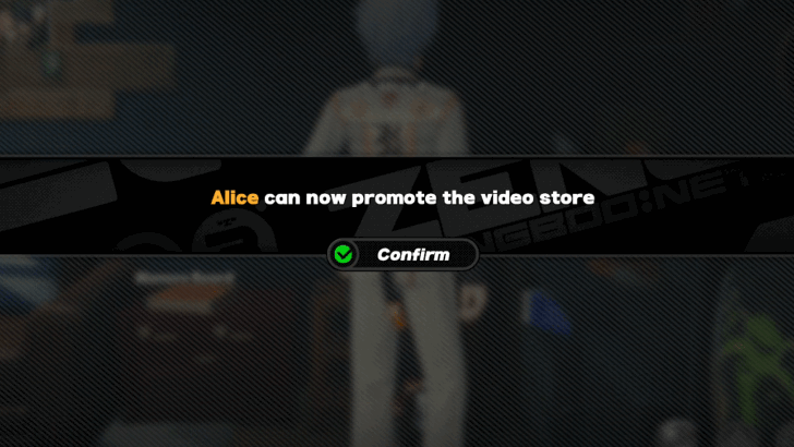 Alice Promotes the Video Store