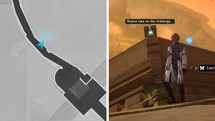 Honkai Star Rail - Memortis Shore Ruins of Time Nymph 2 Location