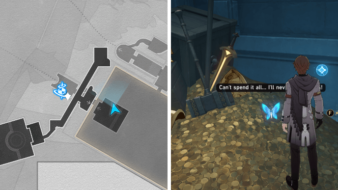 Honkai Star Rail - Memortis Shore Ruins of Time Nymph 7 Location