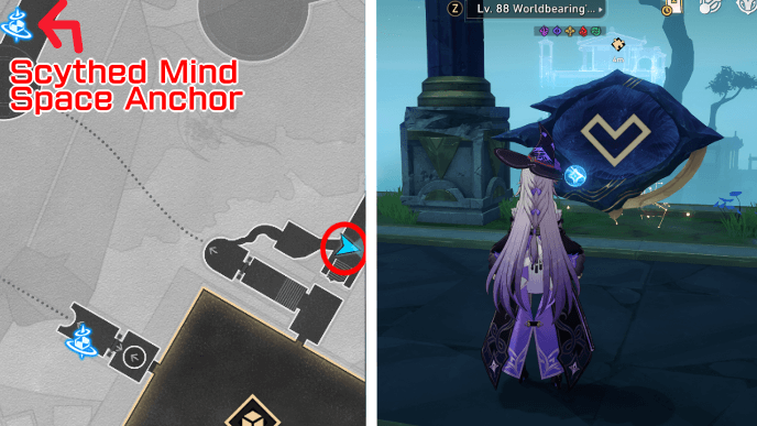 HSR Memortis Shore Prophecy Tablet Location