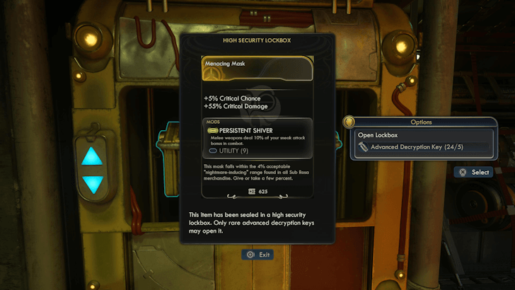 Unlock Menacing Mask at Incognito