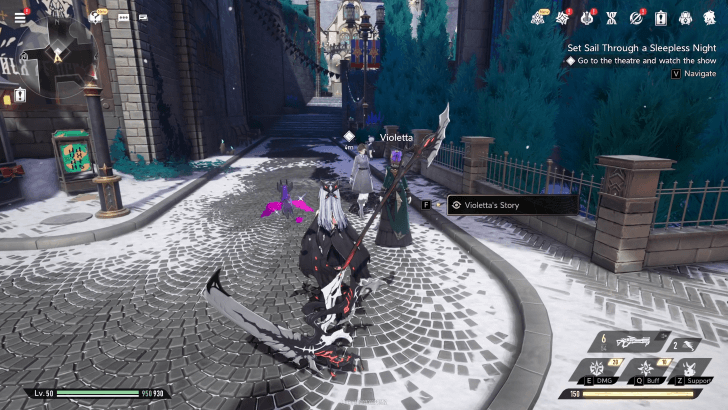 Duet Night Abyss Set Sail Through a Sleepless Night Go to the Theatre