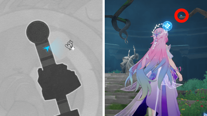 Honkai Star Rail - Memortis Shore Ruins of Time Nymph 16 Location