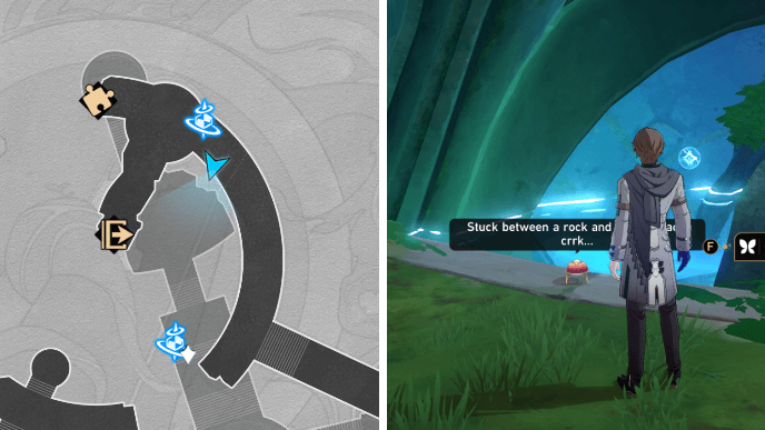 Honkai Star Rail - Memortis Shore Ruins of Time Creation Nymph 14 Location