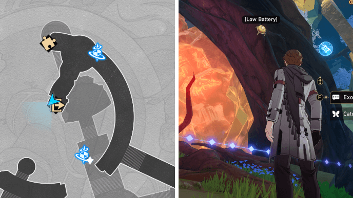 Honkai Star Rail - Memortis Shore Ruins of Time Creation Nymph 15 Location