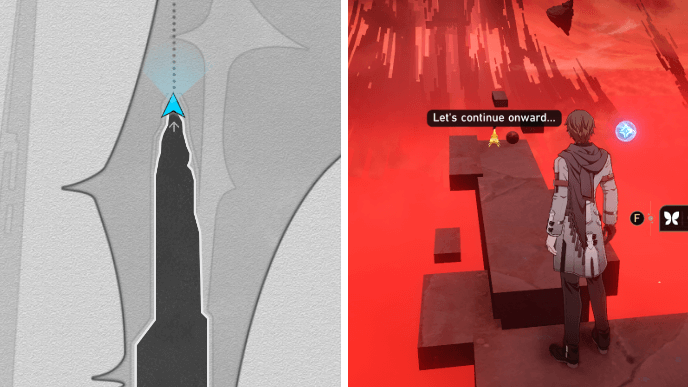 HSR Memortis Shore Ruins of Time Creation Nymph 19.Location