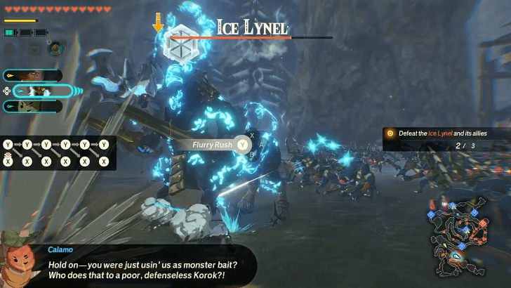 weakened Ice Lynel