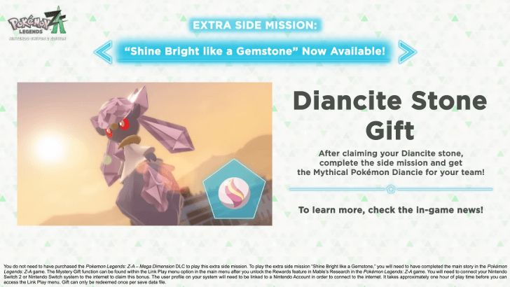 Diancie Side Mission