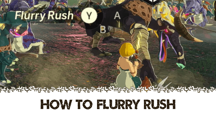 Hyrule Warriors Age of Imprisonment - How to Flurry Rush