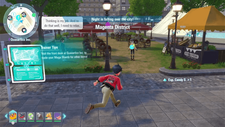 Go Northwest Along Autumnal Avenue towards Quasartico Inc.