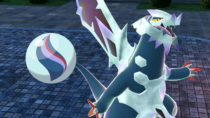 Mega Baxcalibur and Mega Stone