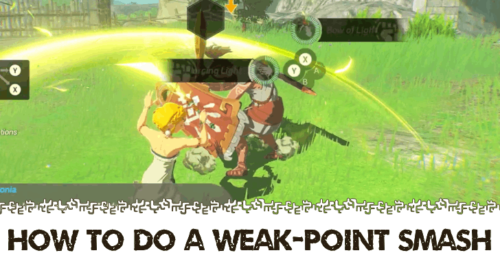 Hyrule Warriors Age of Imprisonment - How to Do a Weak-Point Smash