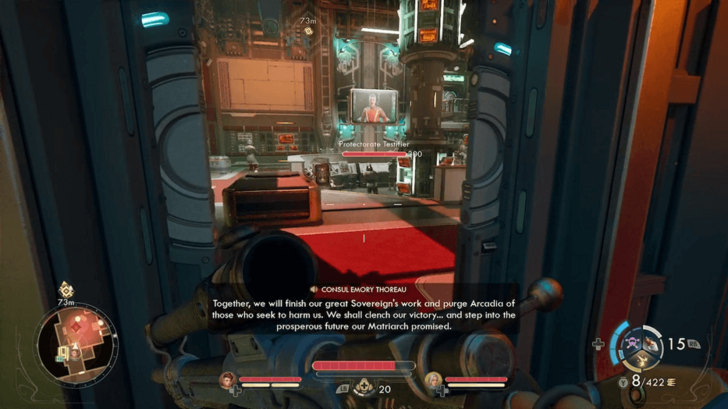 Protectorate Hostiles in Central Room