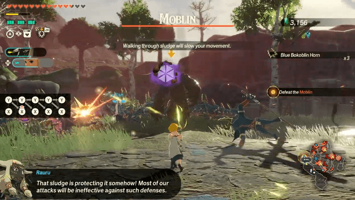 sludge-covered weak-point gauge