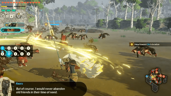 Rauru holding the ground