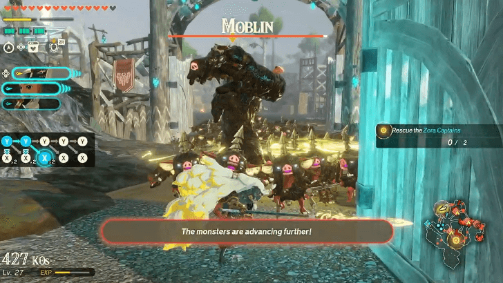 Sludge enemies appear