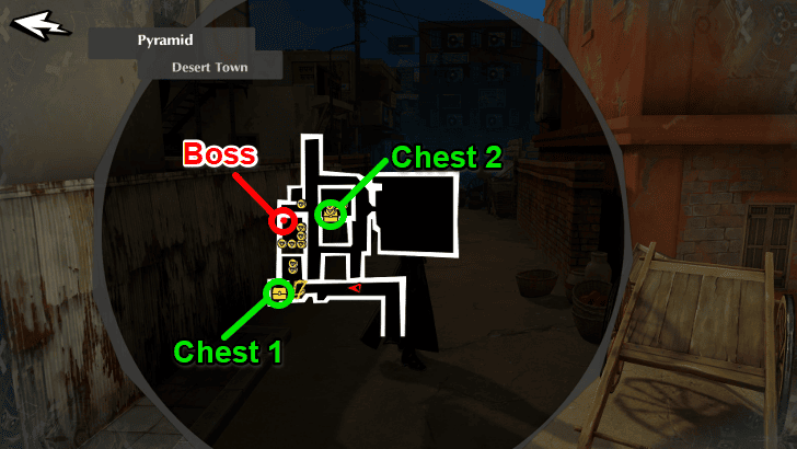 P5X - Pyramid Arc 1-1 - Map