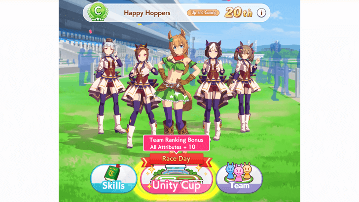 Umamusume Team Race Attribute Bonuses